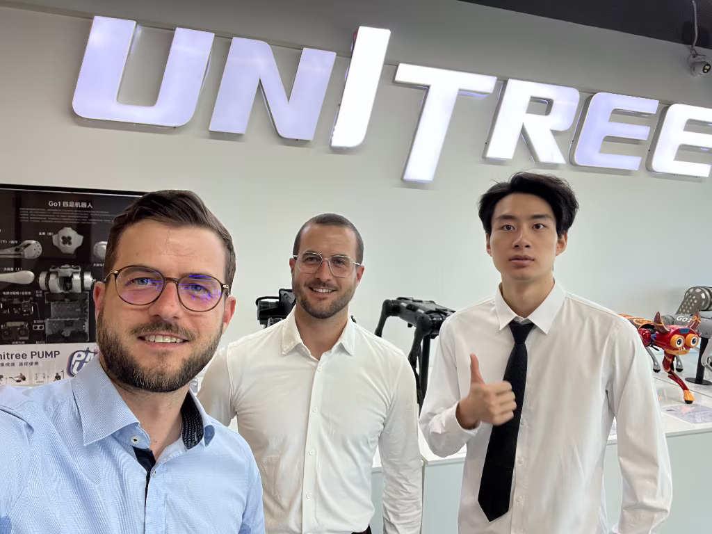 wehumanoid Founders at Unitree Robotics in China